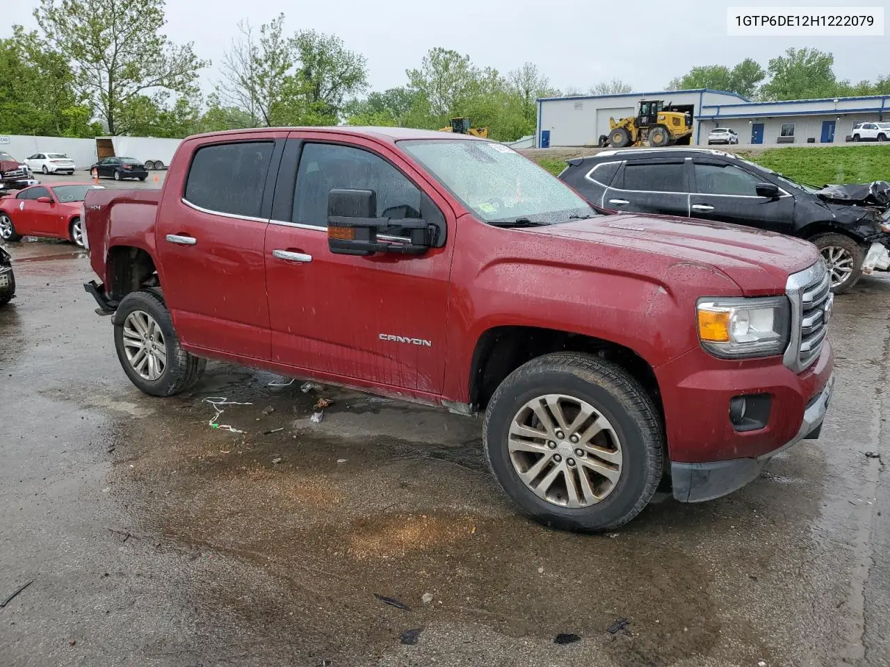 2017 GMC Canyon Slt VIN: 1GTP6DE12H1222079 Lot: 55811815