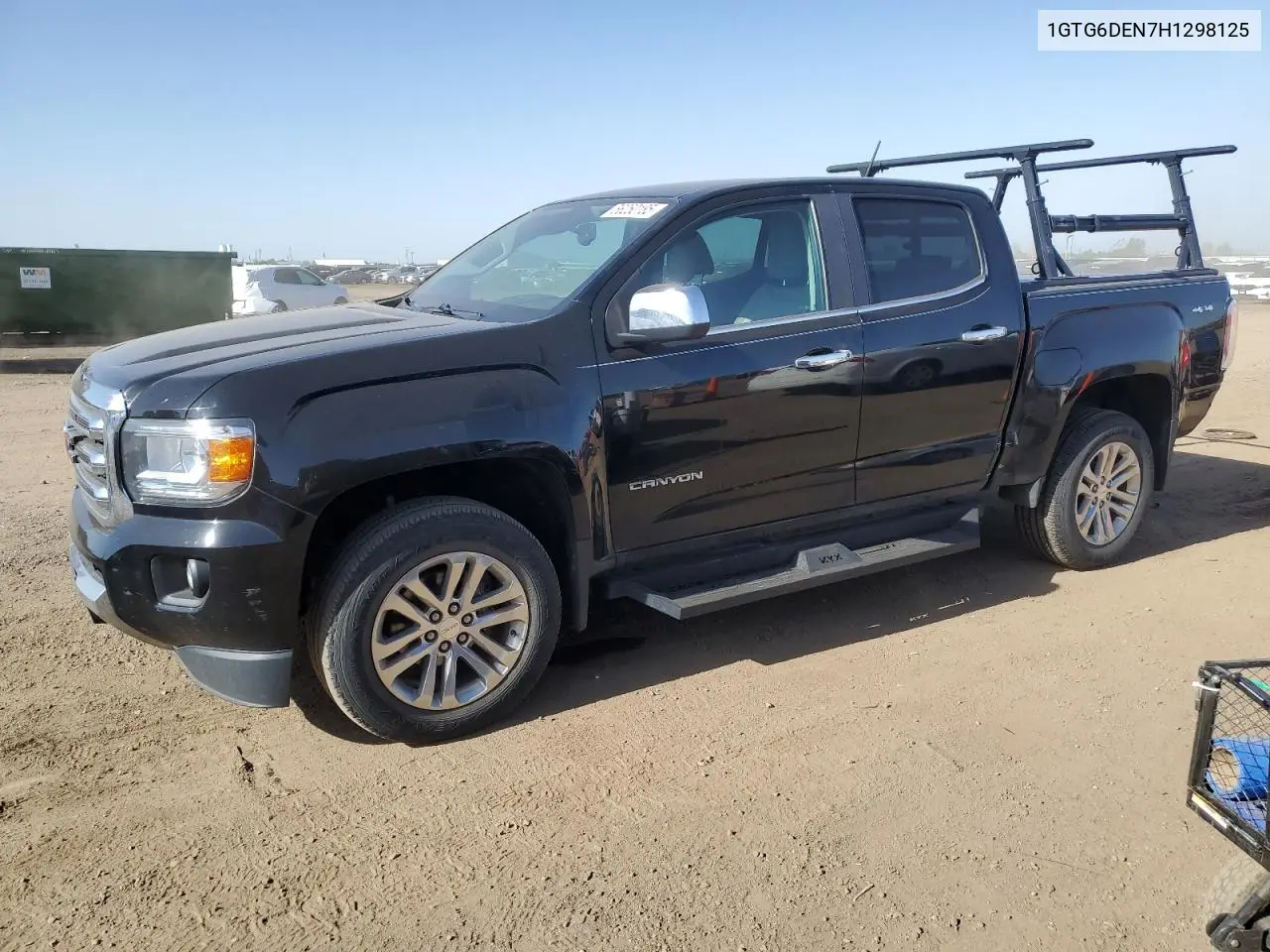 2017 GMC Canyon Slt VIN: 1GTG6DEN7H1298125 Lot: 56250185