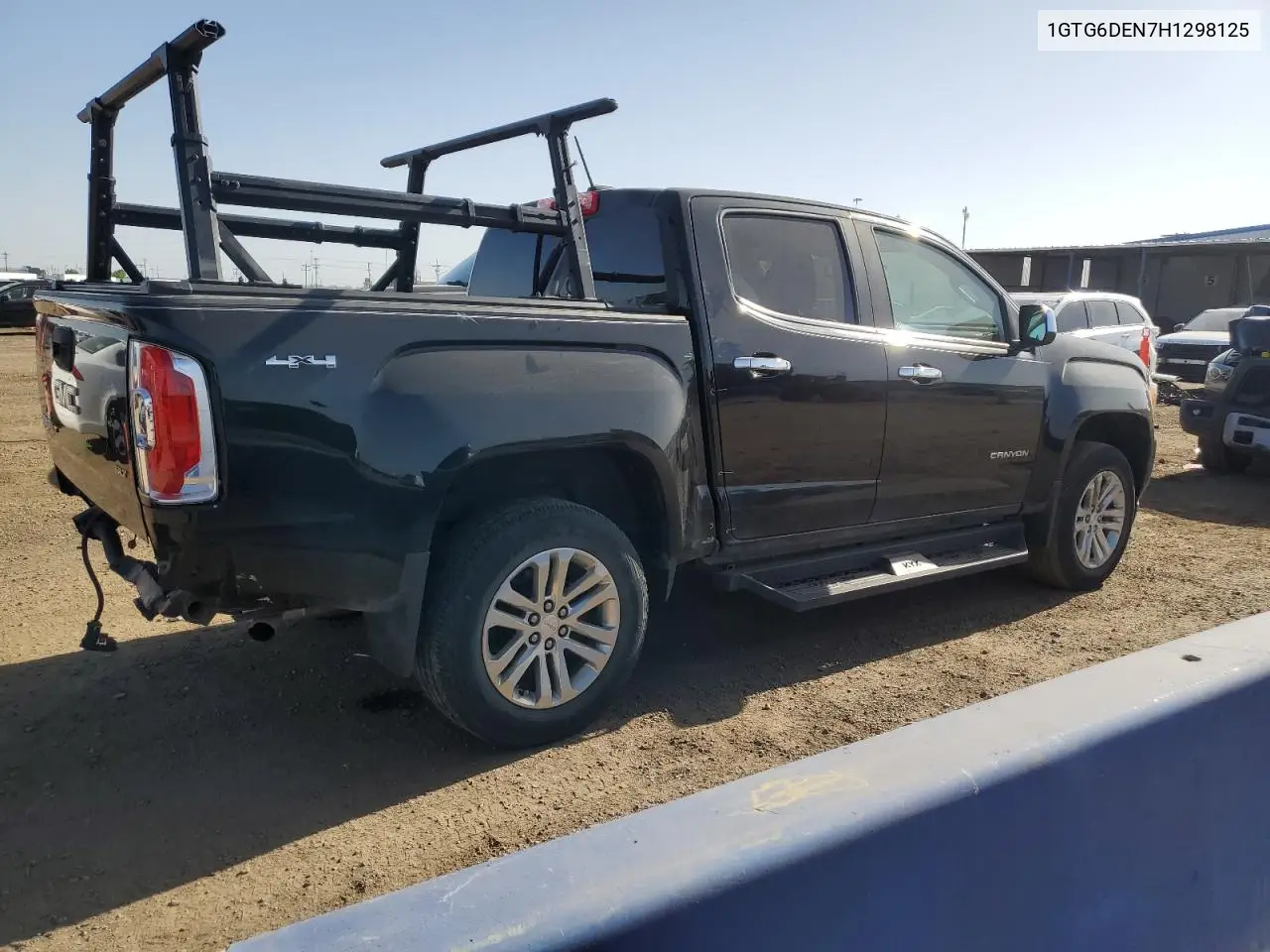 2017 GMC Canyon Slt VIN: 1GTG6DEN7H1298125 Lot: 56250185