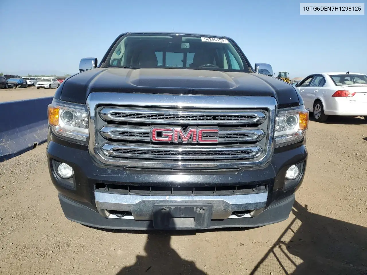 2017 GMC Canyon Slt VIN: 1GTG6DEN7H1298125 Lot: 56250185