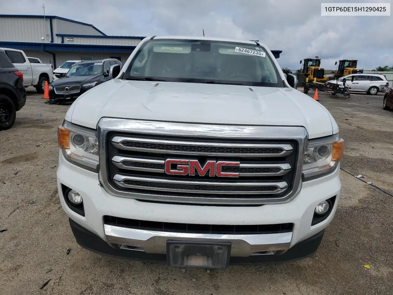 2017 GMC Canyon Slt VIN: 1GTP6DE15H1290425 Lot: 62467235