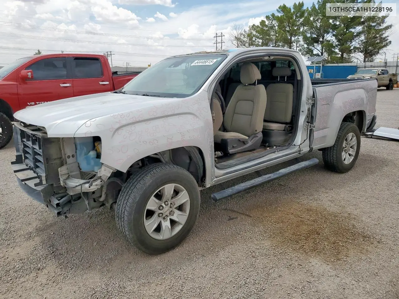 2017 GMC Canyon Sle VIN: 1GTH5CEA1H1228196 Lot: 64446615