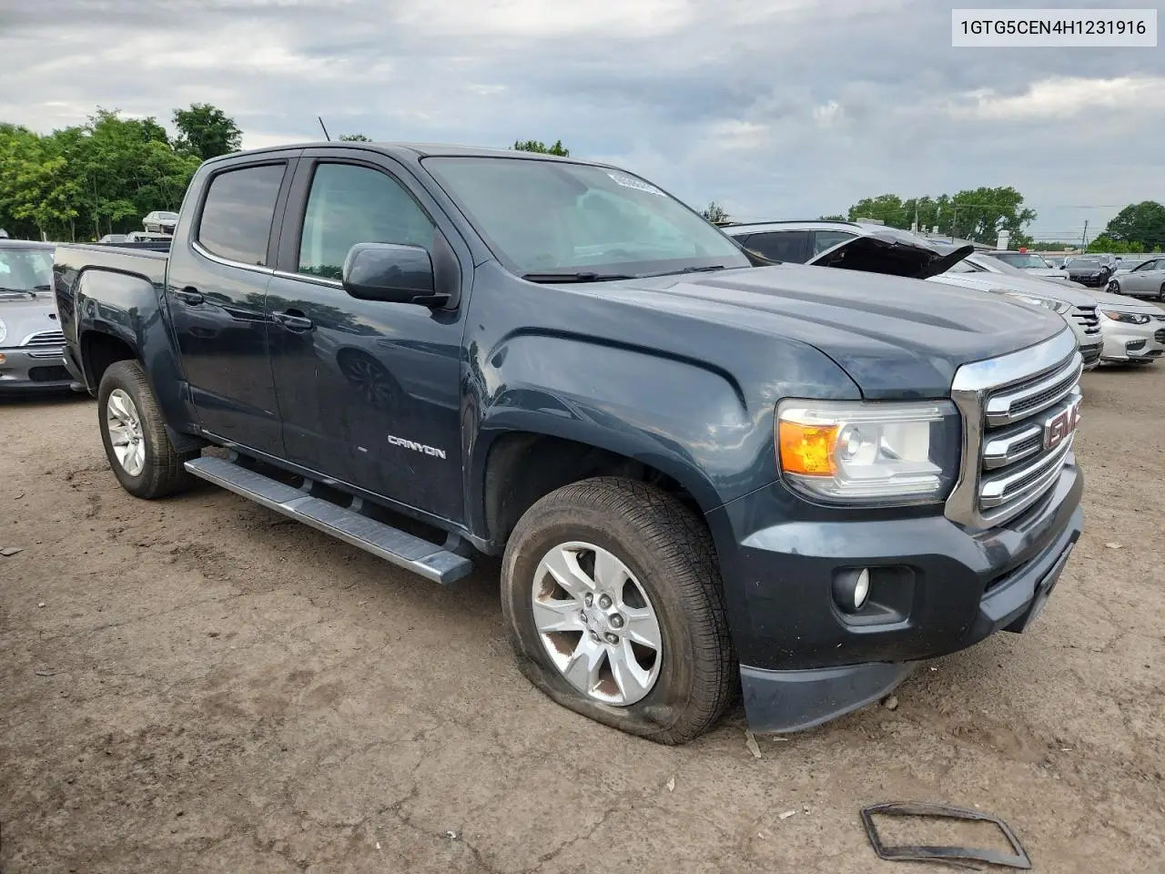 2017 GMC Canyon Sle VIN: 1GTG5CEN4H1231916 Lot: 65398415