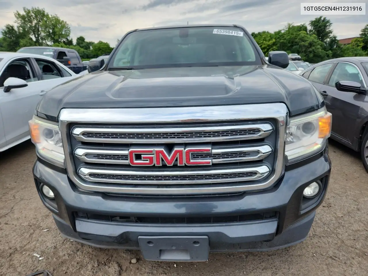 2017 GMC Canyon Sle VIN: 1GTG5CEN4H1231916 Lot: 65398415