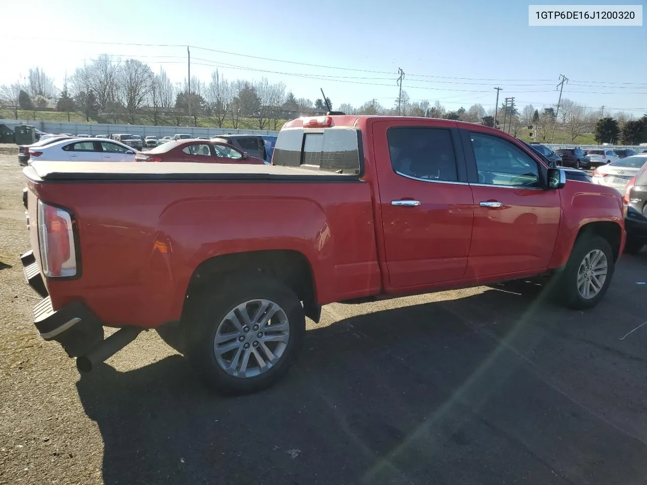 2018 GMC Canyon Slt VIN: 1GTP6DE16J1200320 Lot: 42656105