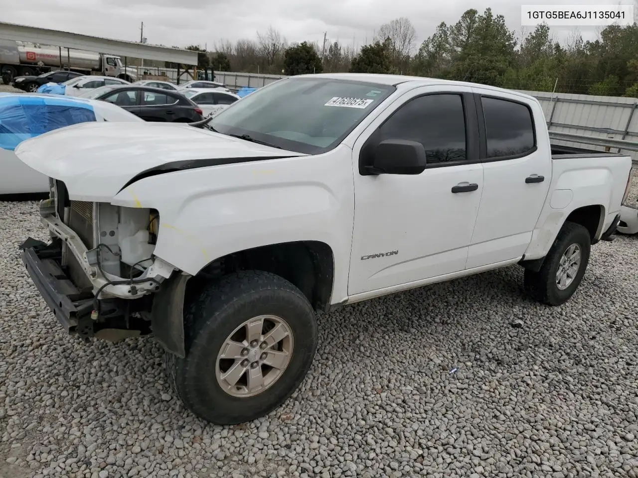 2018 GMC Canyon VIN: 1GTG5BEA6J1135041 Lot: 47620575