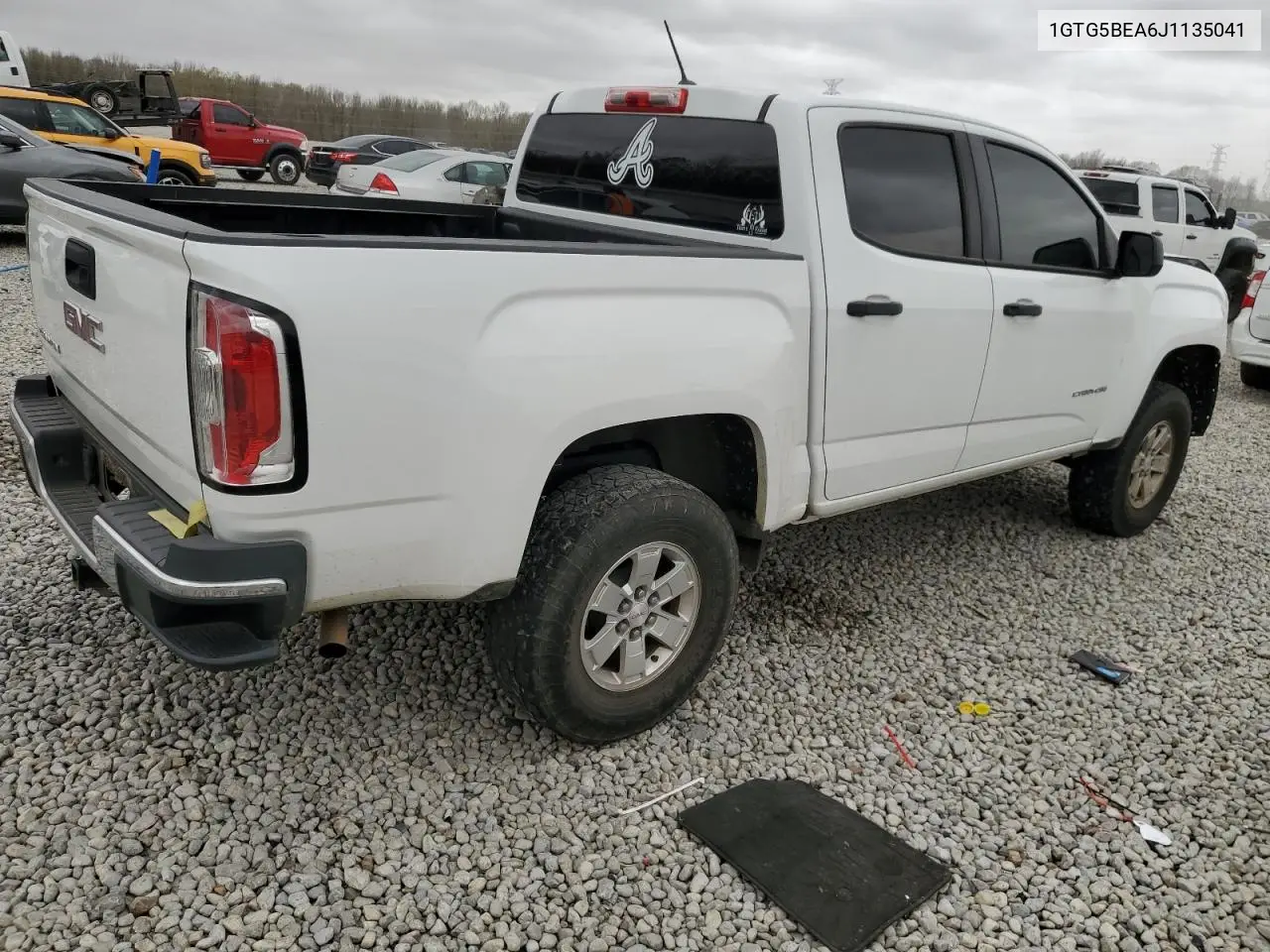 2018 GMC Canyon VIN: 1GTG5BEA6J1135041 Lot: 47620575