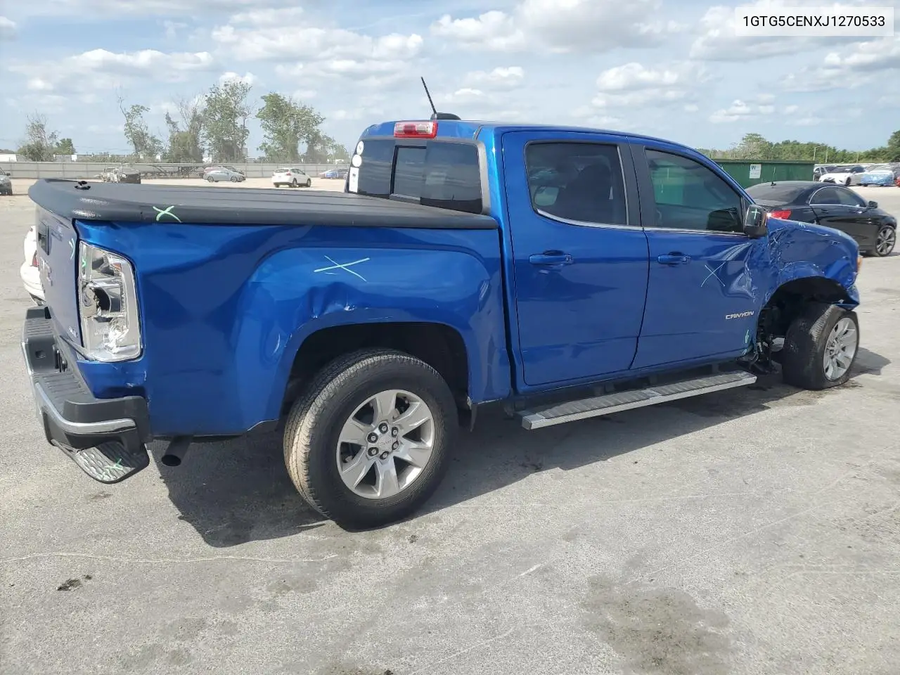 2018 GMC Canyon Sle VIN: 1GTG5CENXJ1270533 Lot: 55247295
