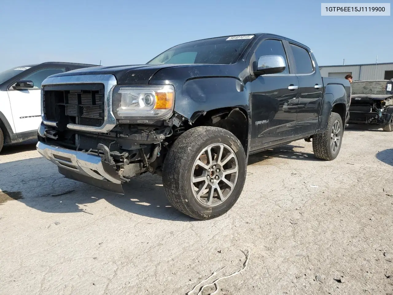 2018 GMC Canyon Denali VIN: 1GTP6EE15J1119900 Lot: 56401015