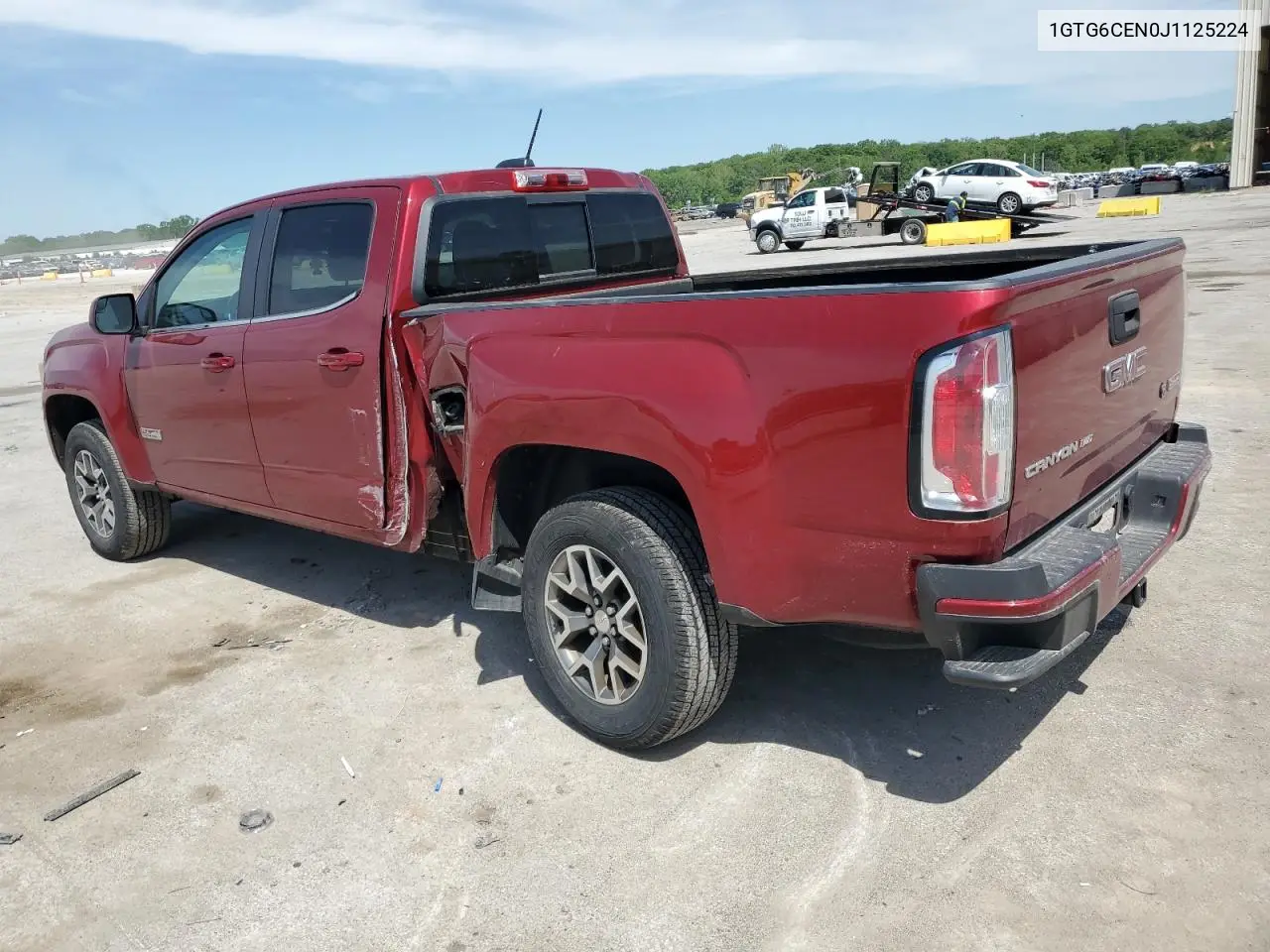 2018 GMC Canyon Sle VIN: 1GTG6CEN0J1125224 Lot: 56690665
