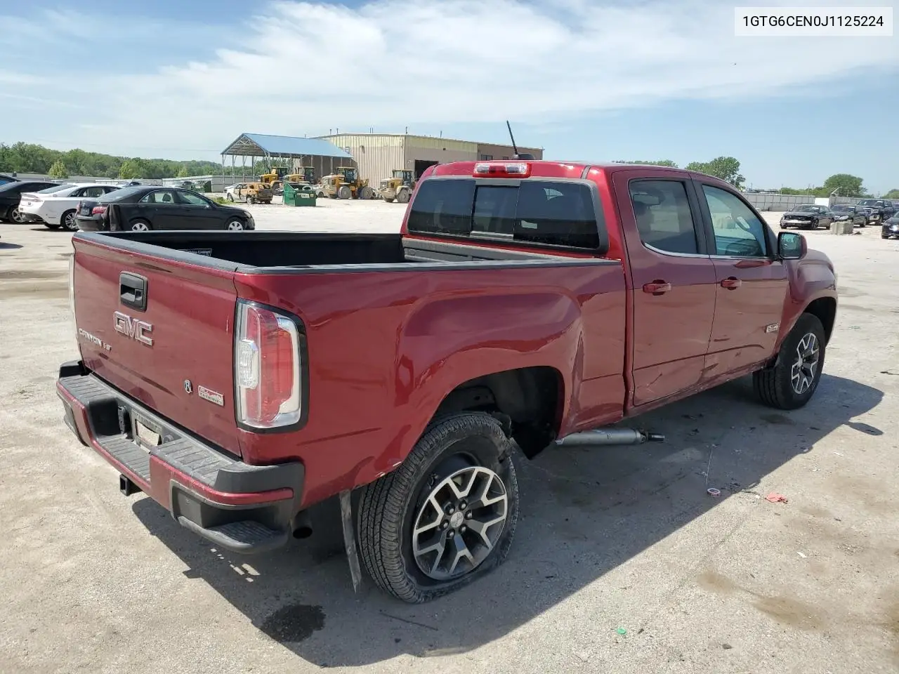 2018 GMC Canyon Sle VIN: 1GTG6CEN0J1125224 Lot: 56690665