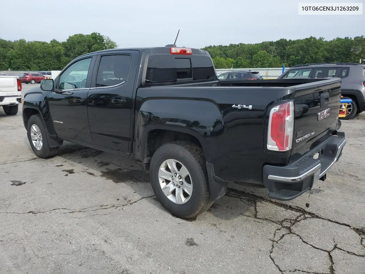 2018 GMC Canyon Sle VIN: 1GTG6CEN3J1263209 Lot: 59503055