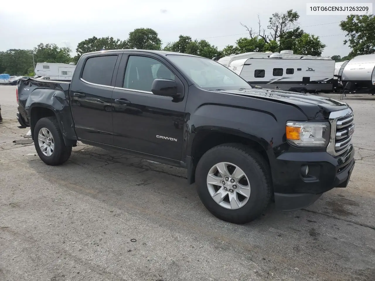 2018 GMC Canyon Sle VIN: 1GTG6CEN3J1263209 Lot: 59503055