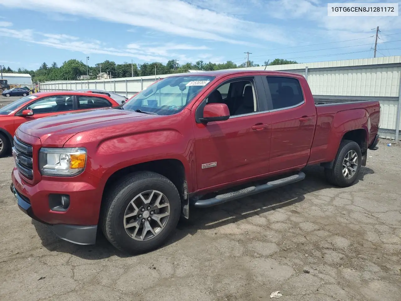 2018 GMC Canyon Sle VIN: 1GTG6CEN8J1281172 Lot: 61536385