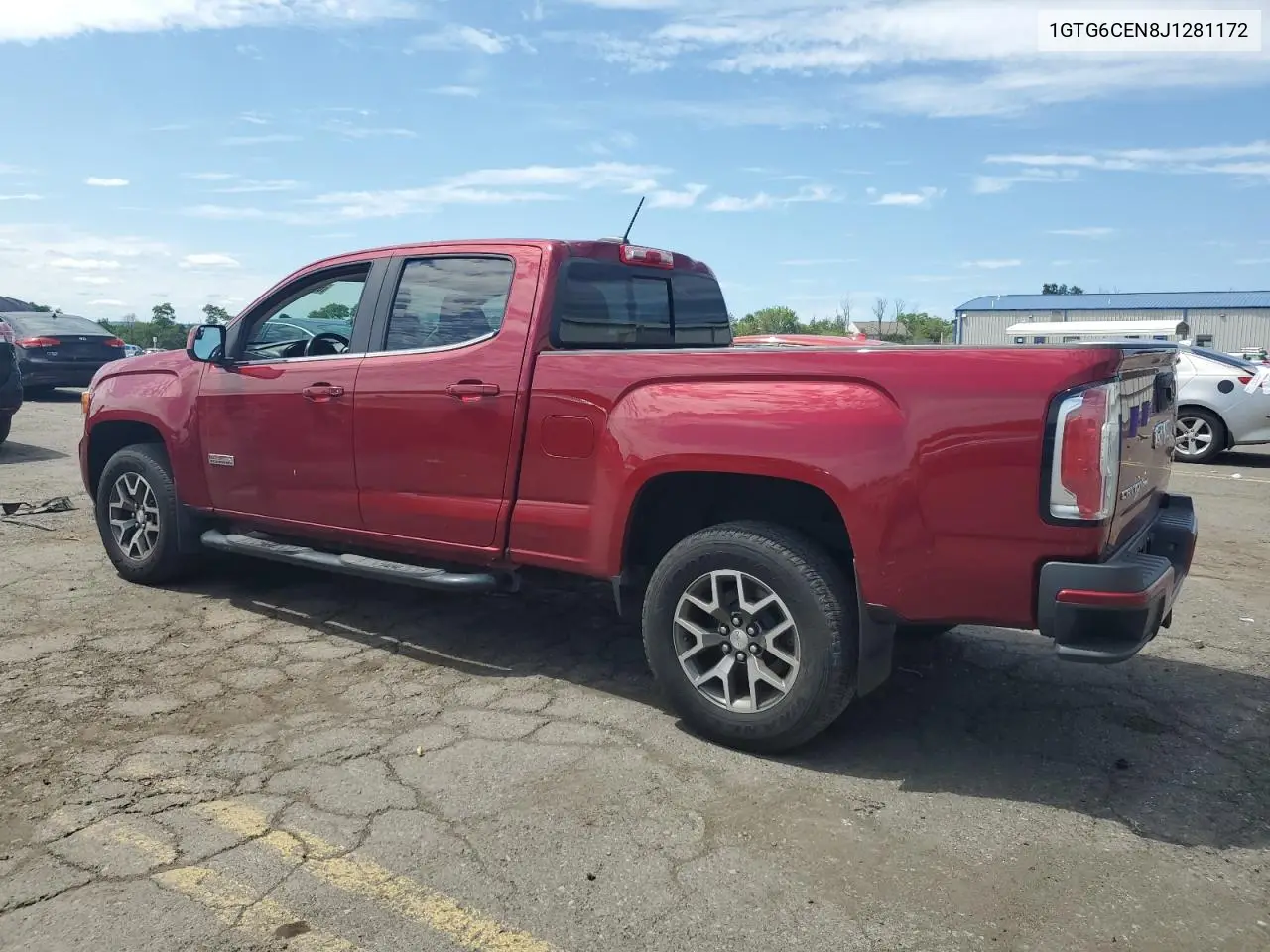 2018 GMC Canyon Sle VIN: 1GTG6CEN8J1281172 Lot: 61536385