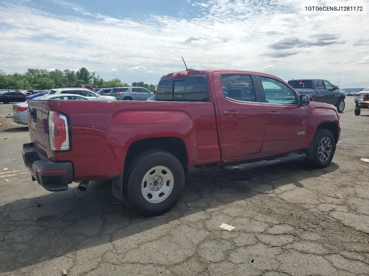 2018 GMC Canyon Sle VIN: 1GTG6CEN8J1281172 Lot: 61536385
