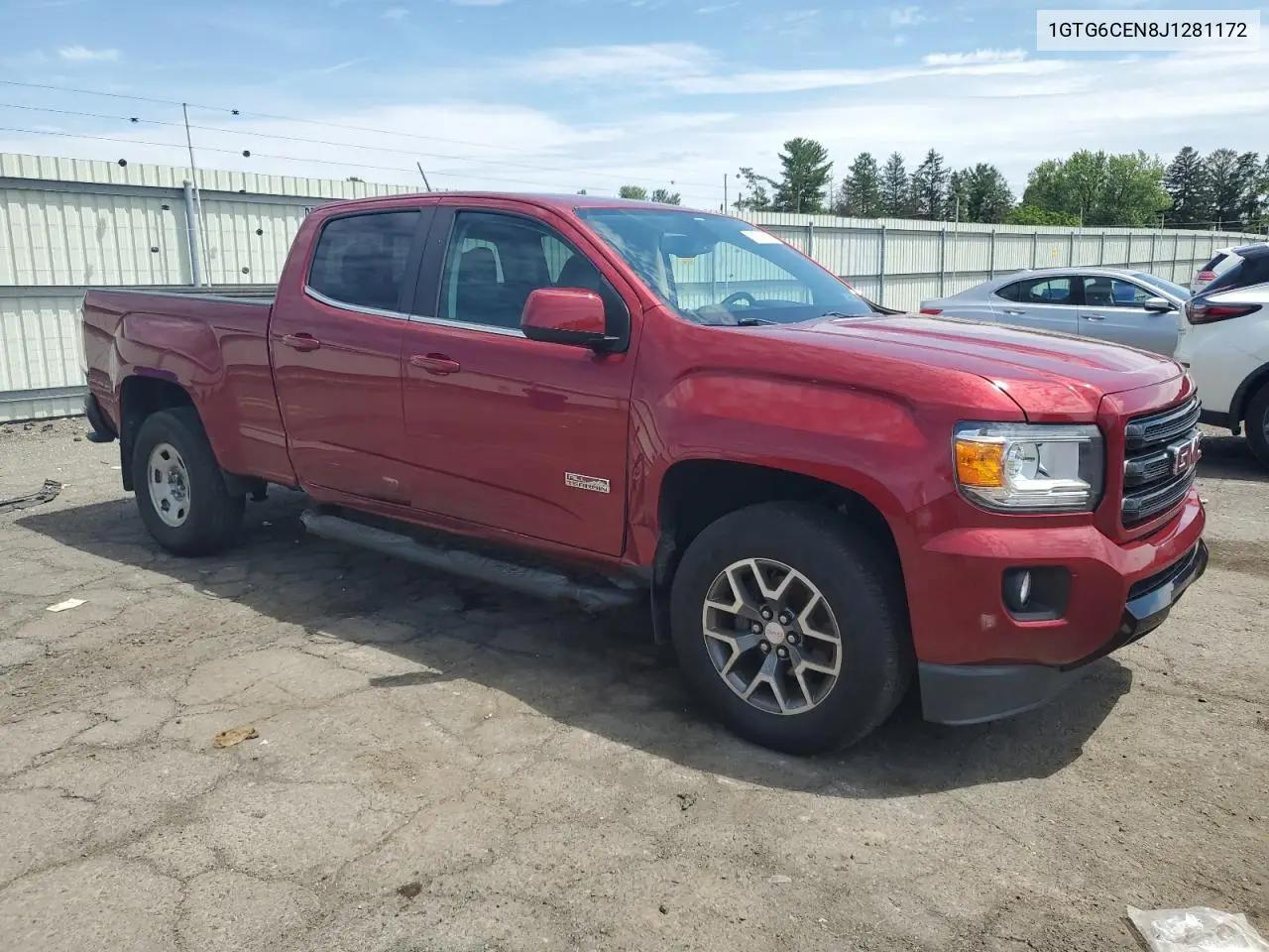 2018 GMC Canyon Sle VIN: 1GTG6CEN8J1281172 Lot: 61536385