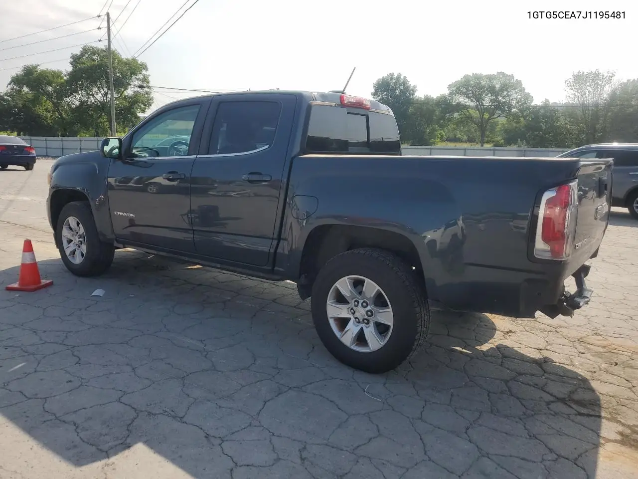 2018 GMC Canyon Sle VIN: 1GTG5CEA7J1195481 Lot: 62514535