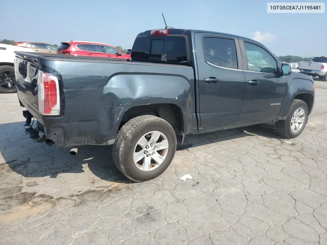 2018 GMC Canyon Sle VIN: 1GTG5CEA7J1195481 Lot: 62514535