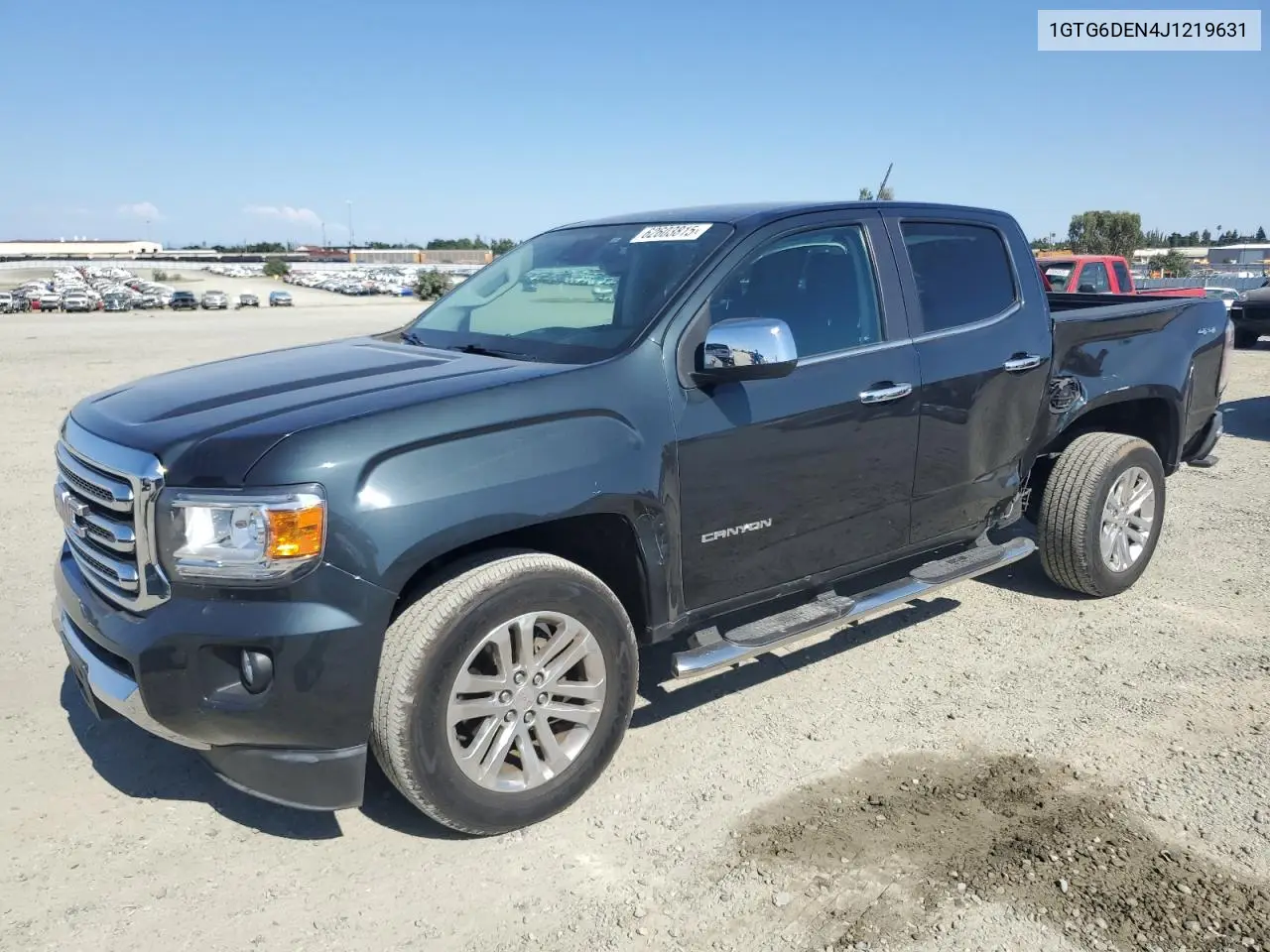 2018 GMC Canyon Slt VIN: 1GTG6DEN4J1219631 Lot: 62603815