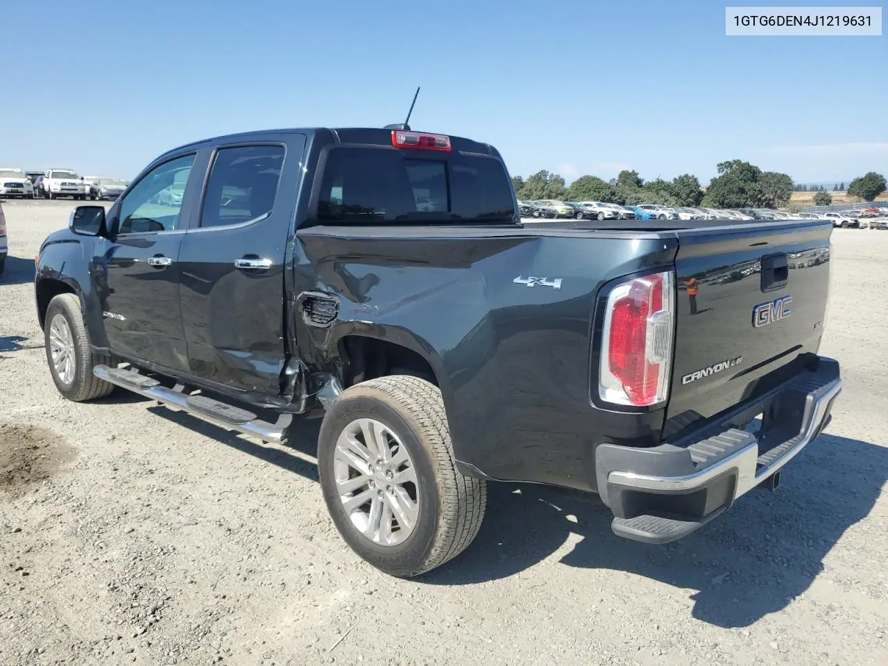 2018 GMC Canyon Slt VIN: 1GTG6DEN4J1219631 Lot: 62603815