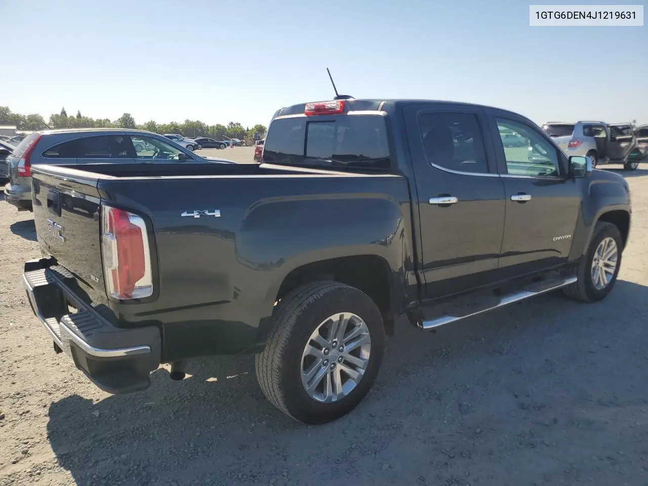 2018 GMC Canyon Slt VIN: 1GTG6DEN4J1219631 Lot: 62603815