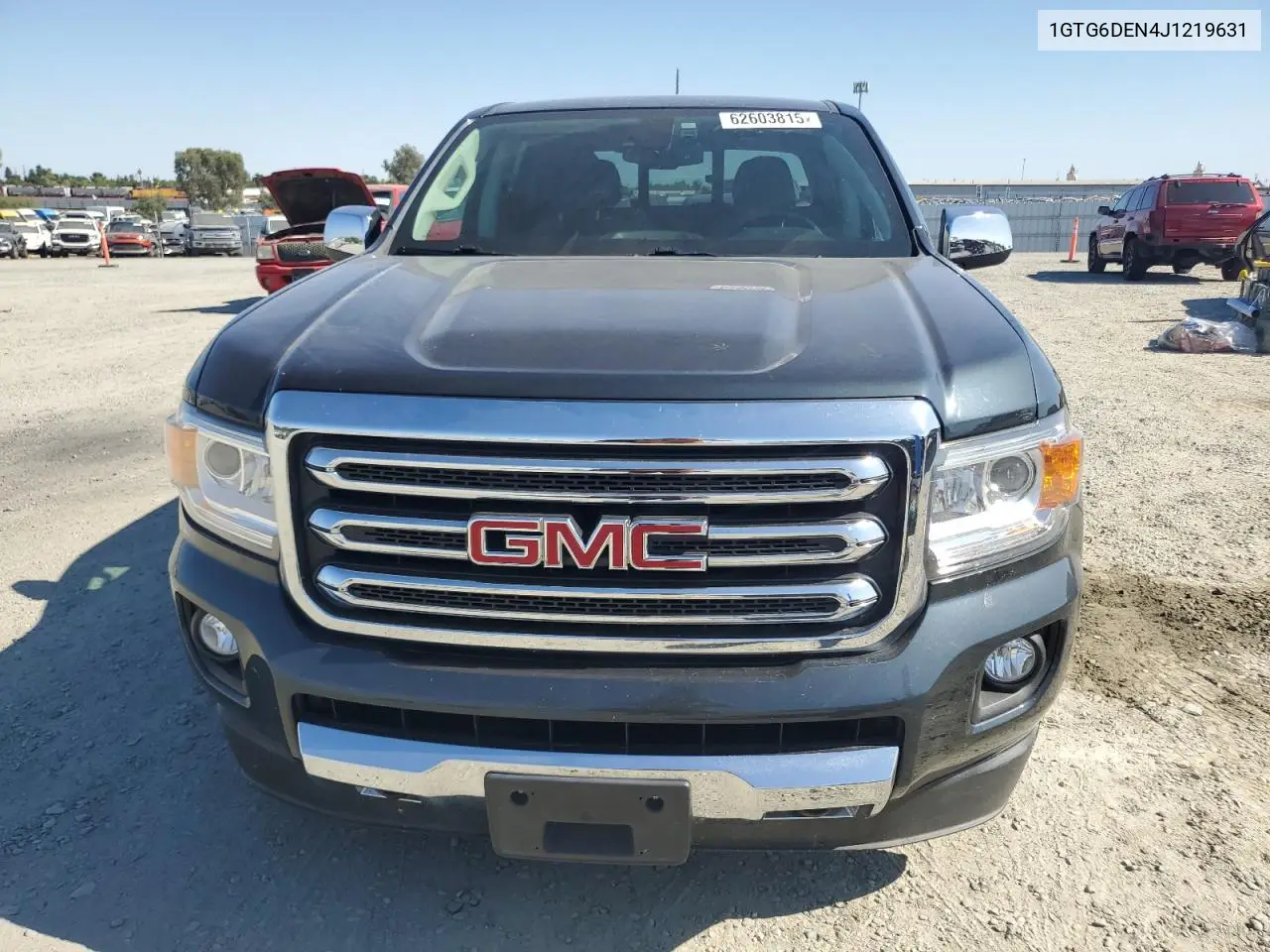 2018 GMC Canyon Slt VIN: 1GTG6DEN4J1219631 Lot: 62603815