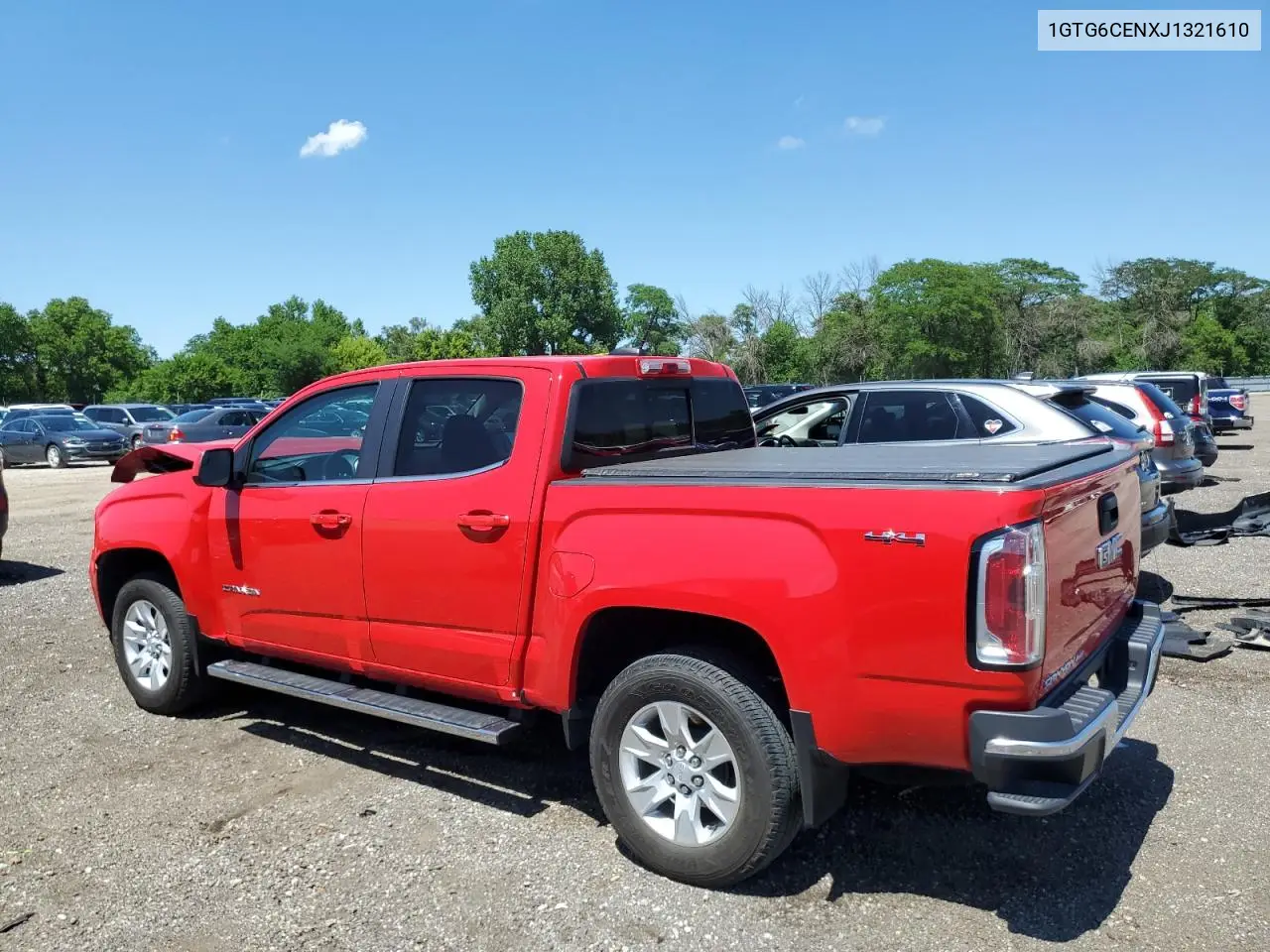 2018 GMC Canyon Sle VIN: 1GTG6CENXJ1321610 Lot: 62643315