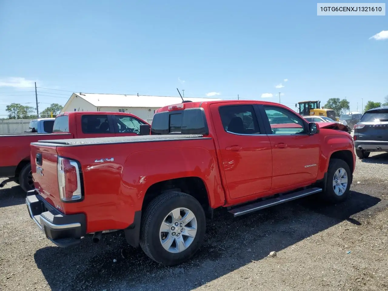 2018 GMC Canyon Sle VIN: 1GTG6CENXJ1321610 Lot: 62643315