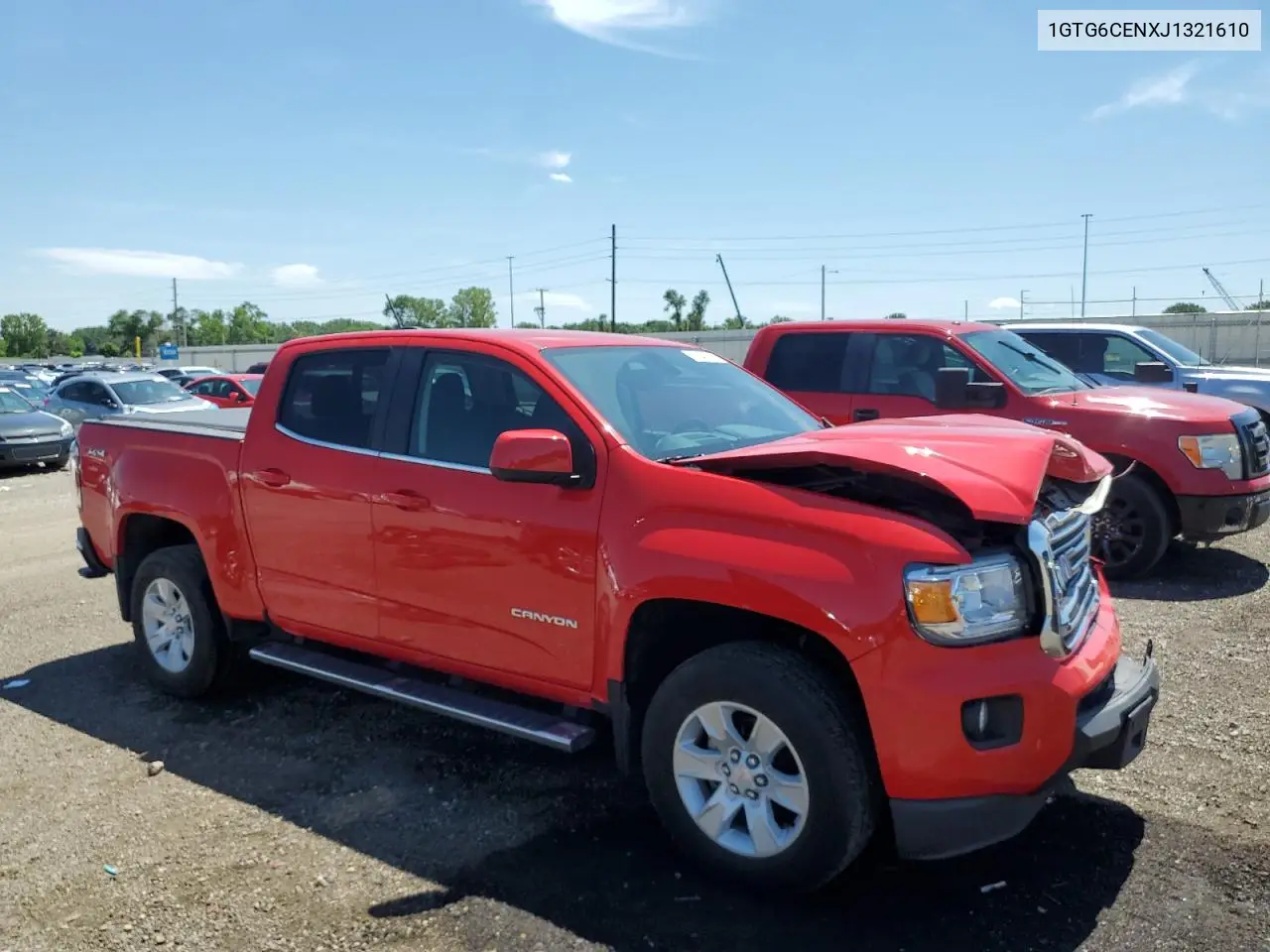 2018 GMC Canyon Sle VIN: 1GTG6CENXJ1321610 Lot: 62643315