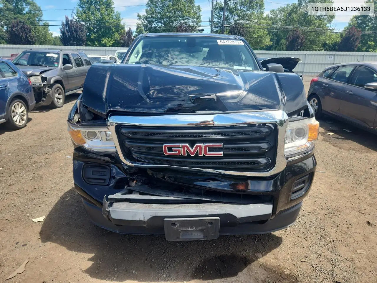 2018 GMC Canyon VIN: 1GTH5BEA6J1236133 Lot: 64272875