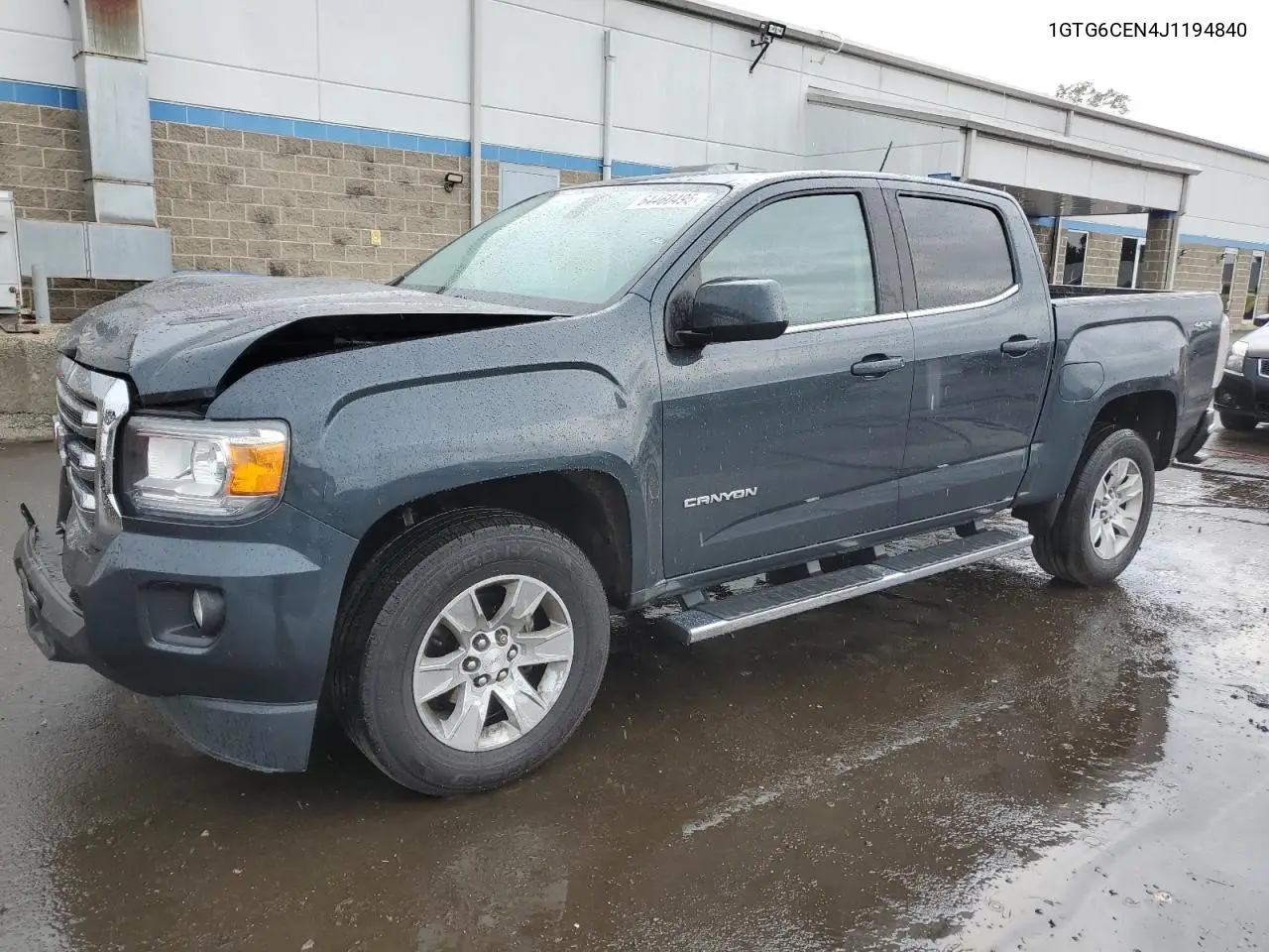 2018 GMC Canyon Sle VIN: 1GTG6CEN4J1194840 Lot: 64460495