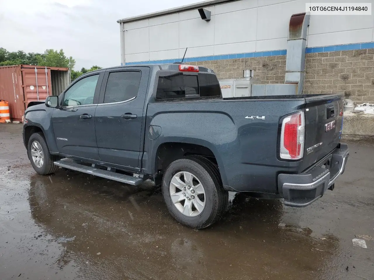 2018 GMC Canyon Sle VIN: 1GTG6CEN4J1194840 Lot: 64460495