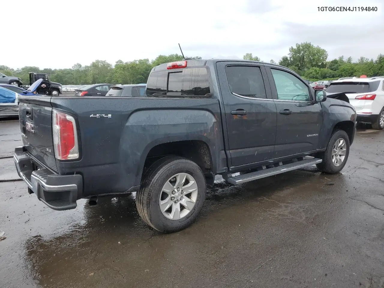 2018 GMC Canyon Sle VIN: 1GTG6CEN4J1194840 Lot: 64460495