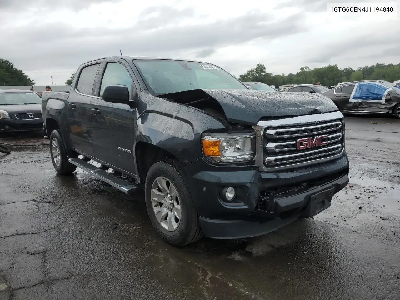 2018 GMC Canyon Sle VIN: 1GTG6CEN4J1194840 Lot: 64460495