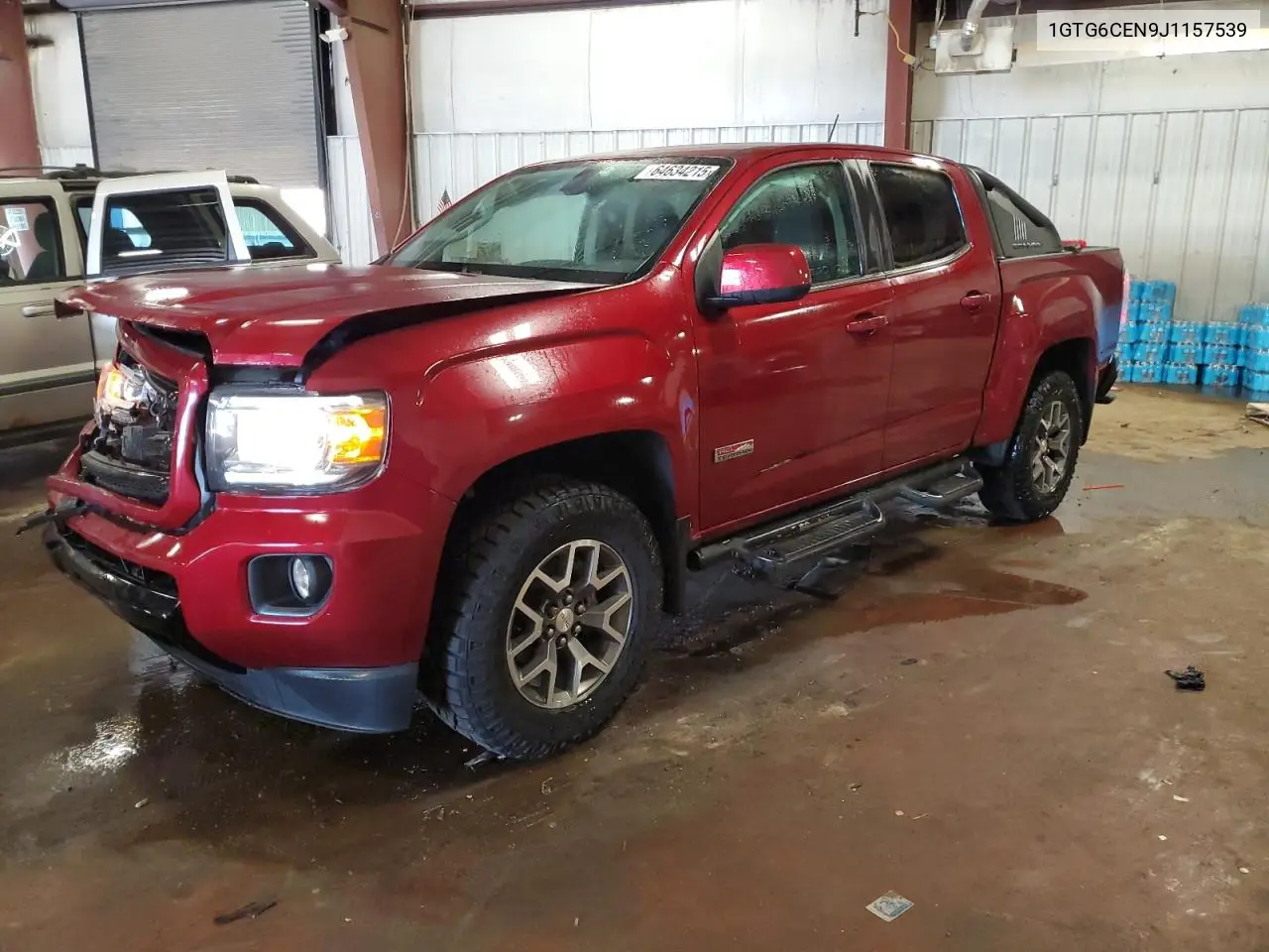2018 GMC Canyon Sle VIN: 1GTG6CEN9J1157539 Lot: 64634215