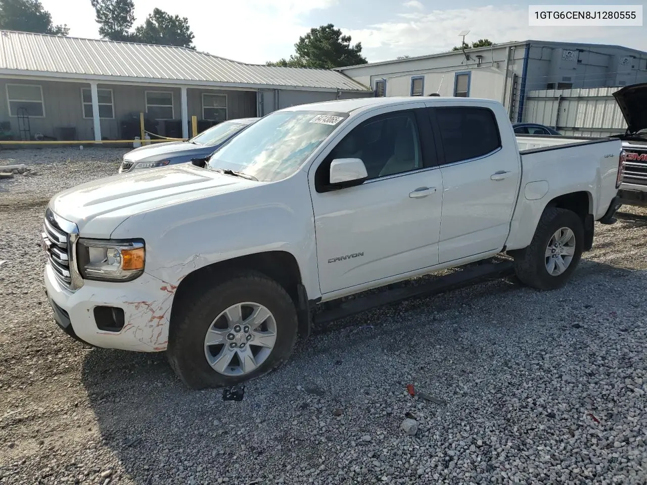 2018 GMC Canyon Sle VIN: 1GTG6CEN8J1280555 Lot: 64743065