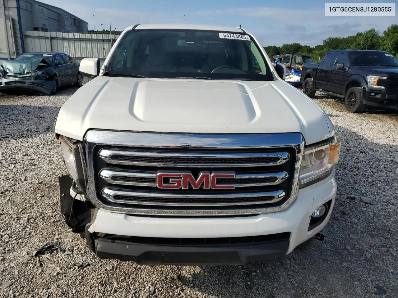 2018 GMC Canyon Sle VIN: 1GTG6CEN8J1280555 Lot: 64743065
