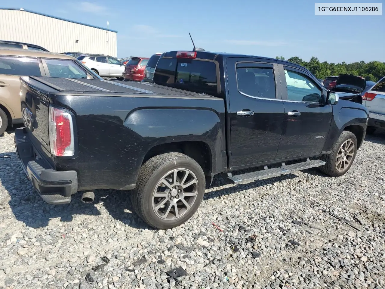 2018 GMC Canyon Denali VIN: 1GTG6EENXJ1106286 Lot: 65813335
