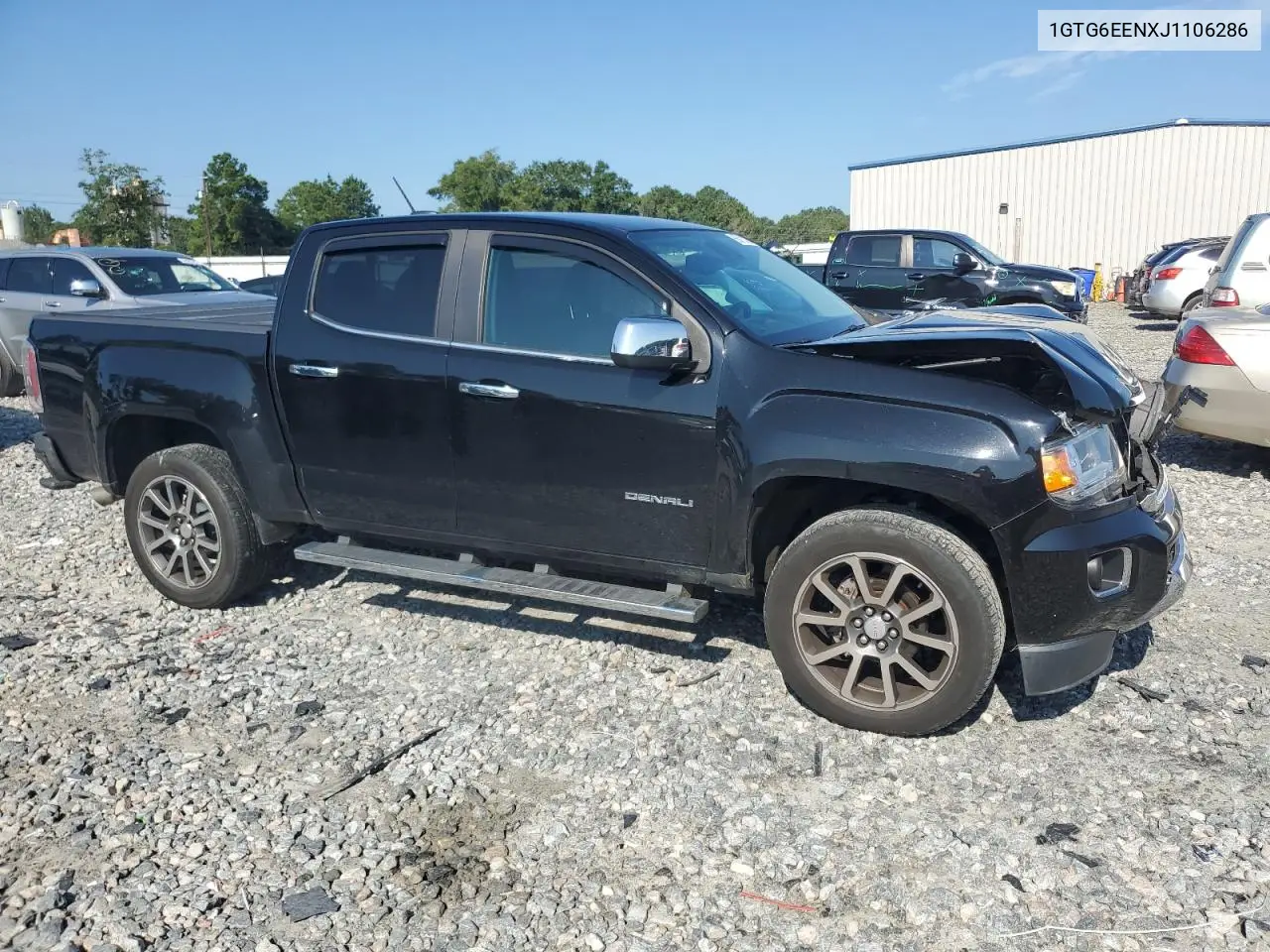 2018 GMC Canyon Denali VIN: 1GTG6EENXJ1106286 Lot: 65813335