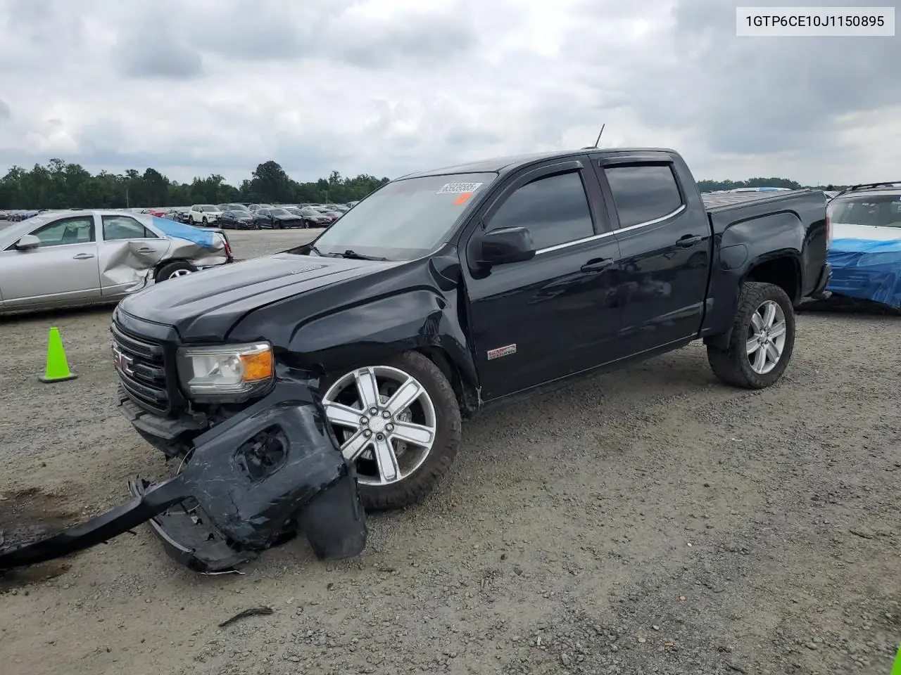 2018 GMC Canyon Sle VIN: 1GTP6CE10J1150895 Lot: 65939585