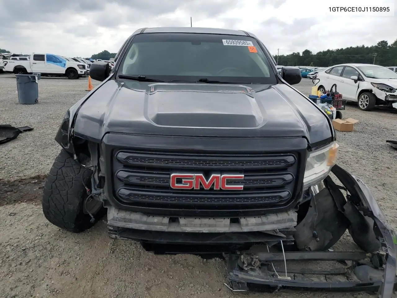 2018 GMC Canyon Sle VIN: 1GTP6CE10J1150895 Lot: 65939585