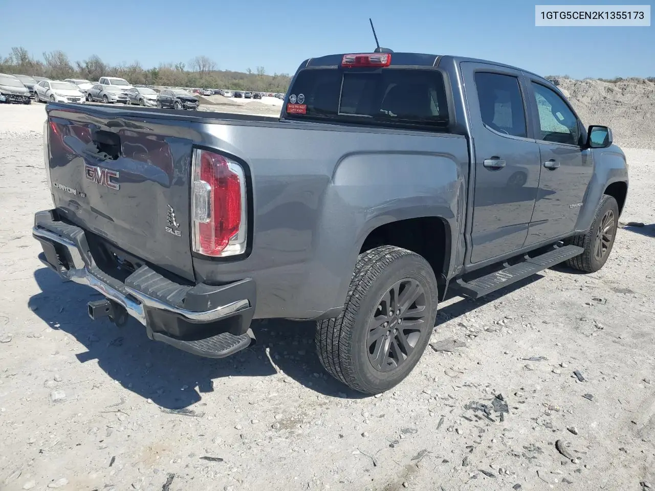 2019 GMC Canyon Sle VIN: 1GTG5CEN2K1355173 Lot: 52942685