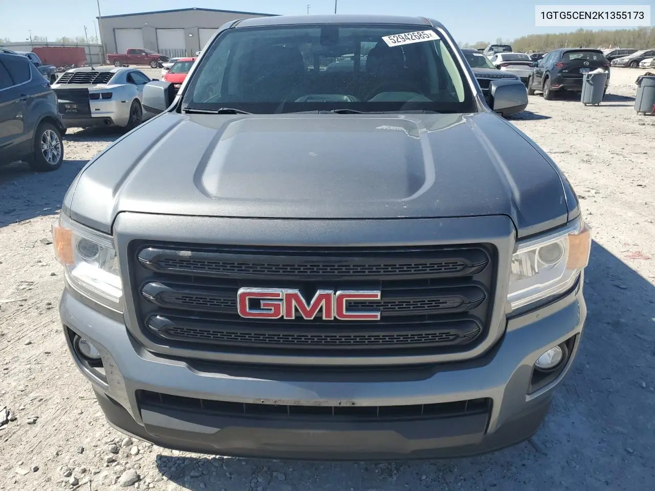 2019 GMC Canyon Sle VIN: 1GTG5CEN2K1355173 Lot: 52942685