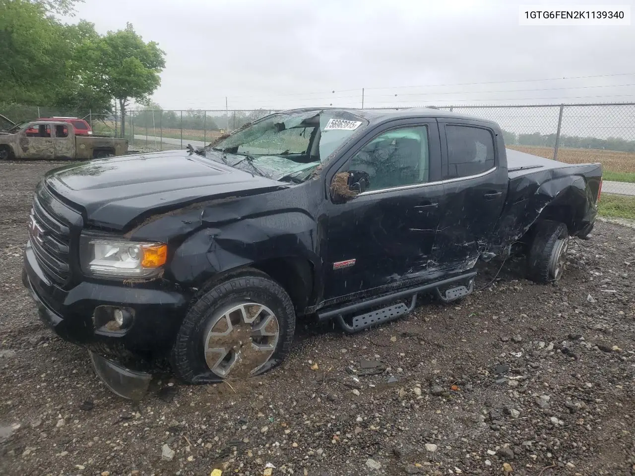 2019 GMC Canyon All Terrain VIN: 1GTG6FEN2K1139340 Lot: 56962815