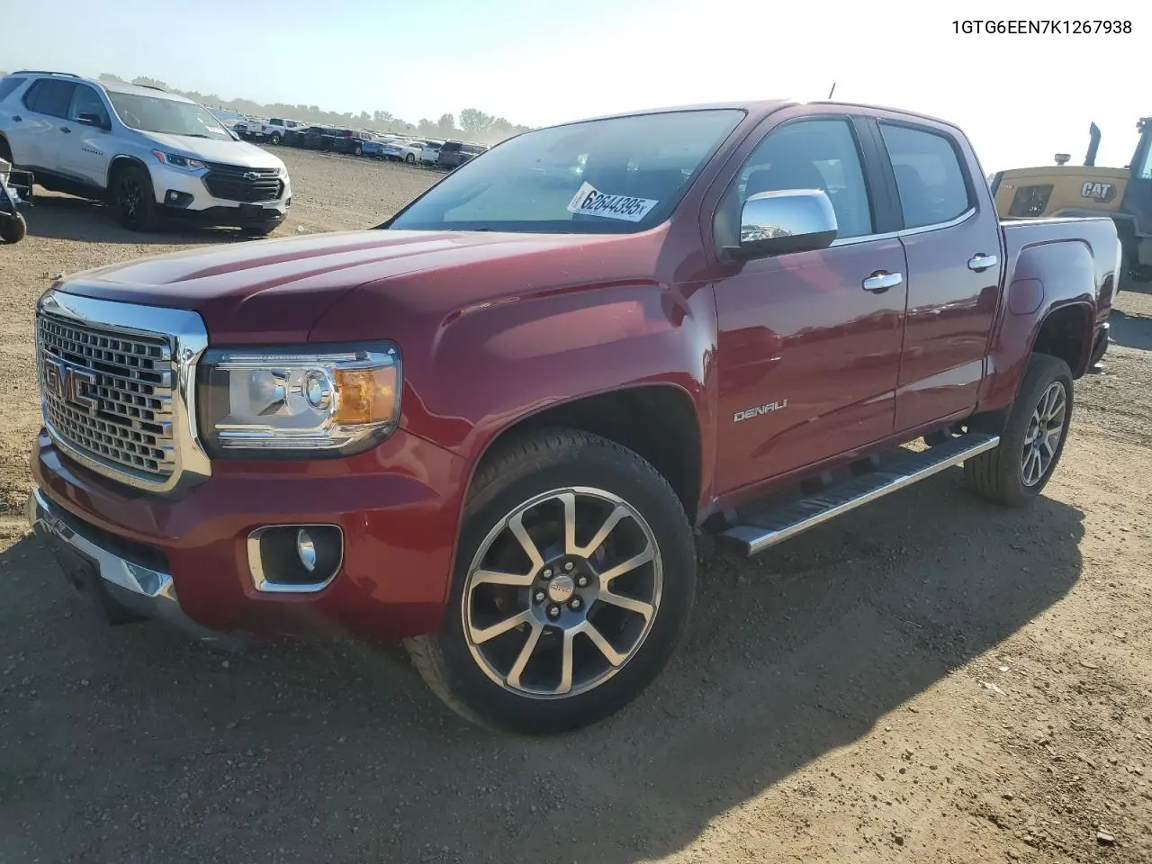 2019 GMC Canyon Denali VIN: 1GTG6EEN7K1267938 Lot: 62644395