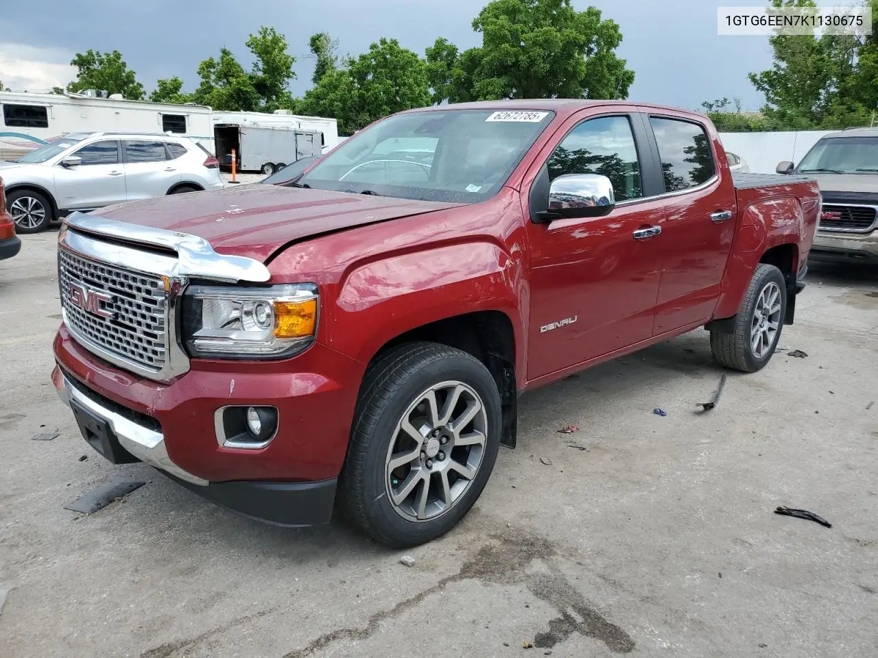 2019 GMC Canyon Denali VIN: 1GTG6EEN7K1130675 Lot: 62672785