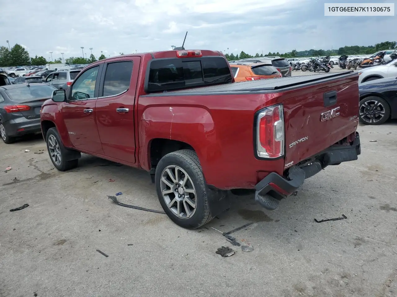 2019 GMC Canyon Denali VIN: 1GTG6EEN7K1130675 Lot: 62672785
