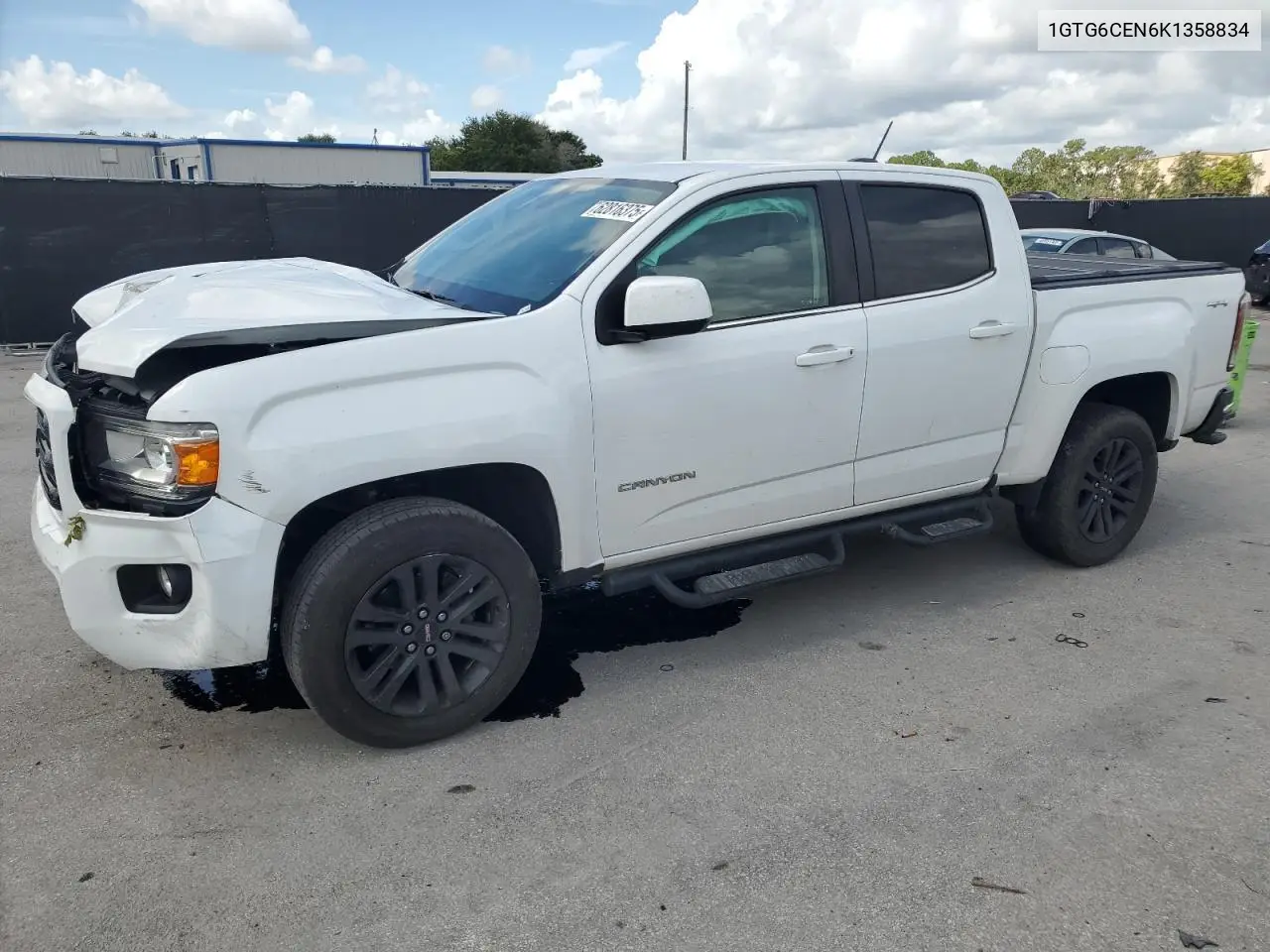 2019 GMC Canyon Sle VIN: 1GTG6CEN6K1358834 Lot: 62816375