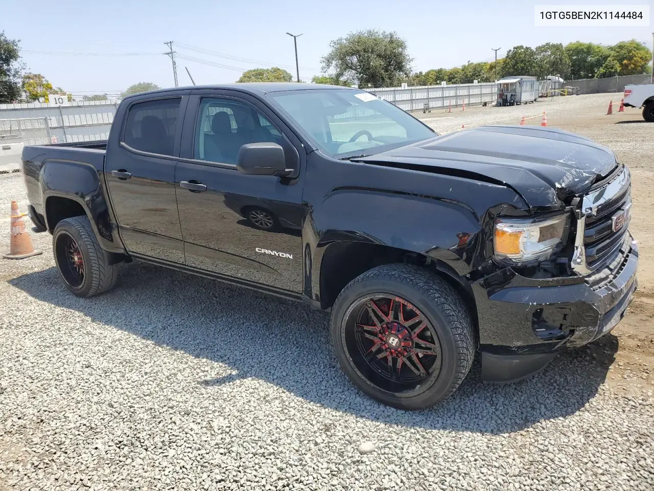 2019 GMC Canyon VIN: 1GTG5BEN2K1144484 Lot: 62905275